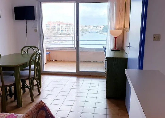 Baie Des Anges I Agreable 2 Pieces Avec Piscine Vue Lagon Richelieu Cap D'agde Apartment