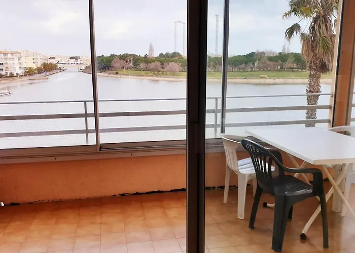 Baie Des Anges I Agreable 2 Pieces Avec Piscine Vue Lagon Richelieu Cap D'agde Agde