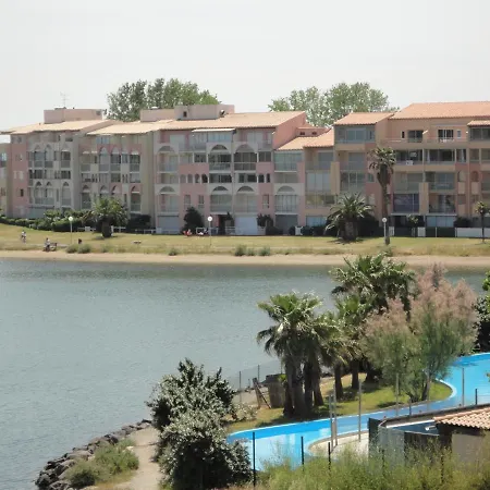 Baie Des Anges I Agreable 2 Pieces Avec Piscine Vue Lagon Richelieu Cap D'agde * Agde